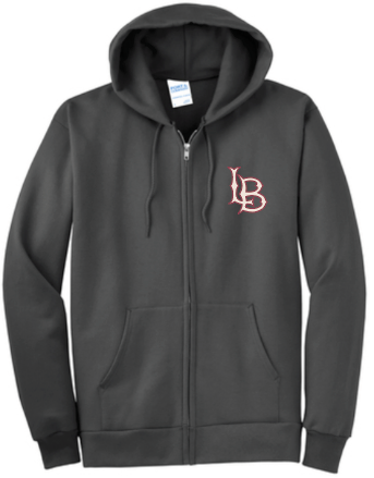 Adult Zip Up Hooded Sweatshirt (PC90ZH)