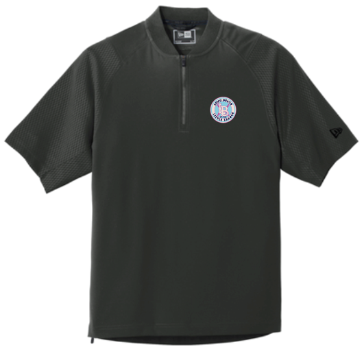 Adult New Era Cage Short 1/4 Zip - Neon Logo (NEA600)