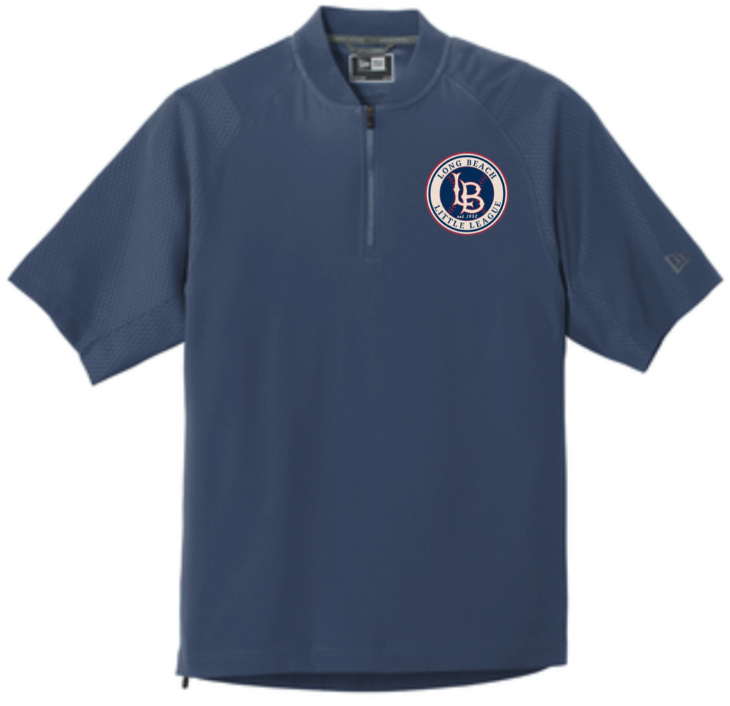 Adult New Era Cage Short 1/4 Zip (NEA600)