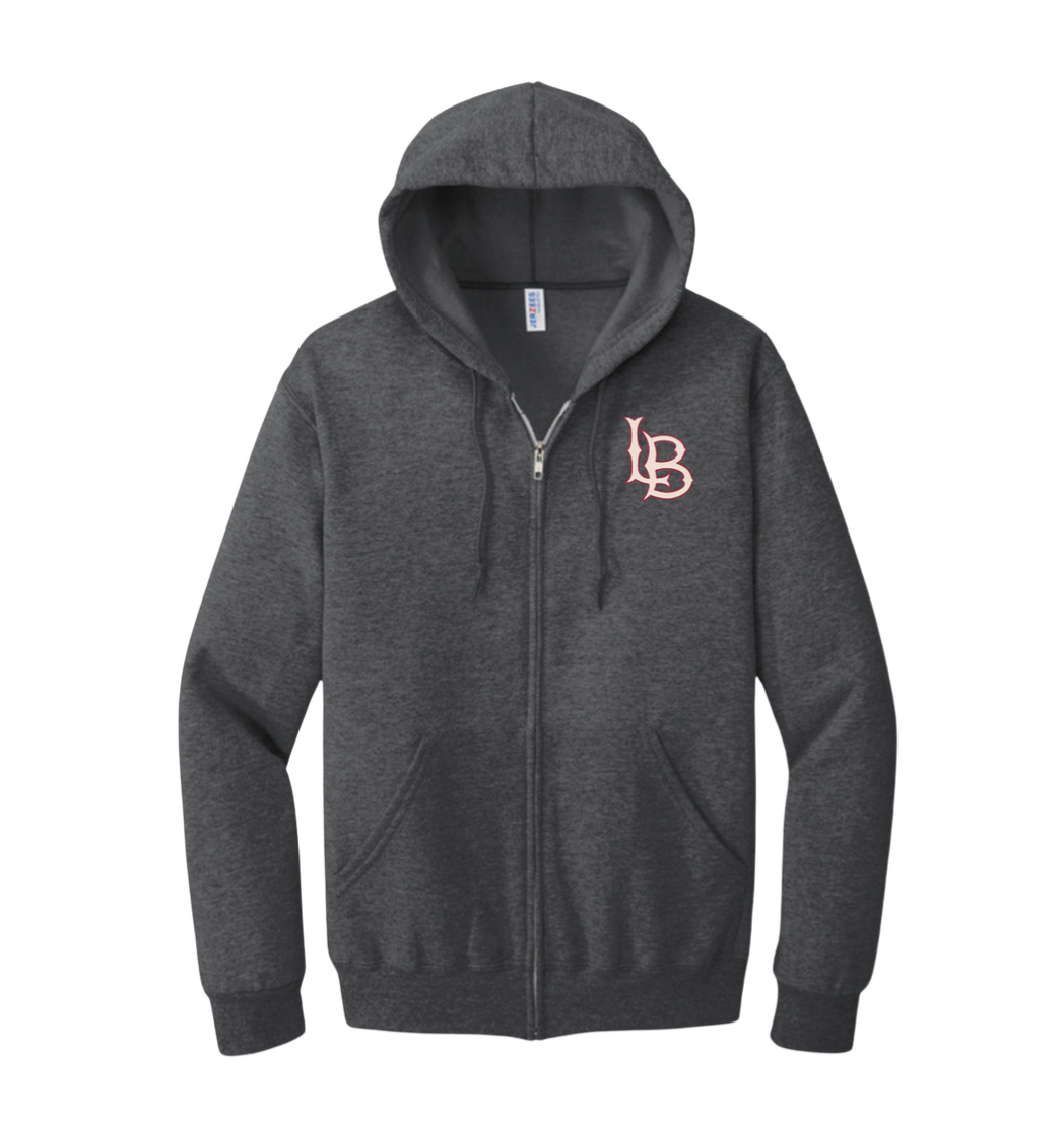 Youth Zip Up Hooded Sweatshirt (PC90YZH)