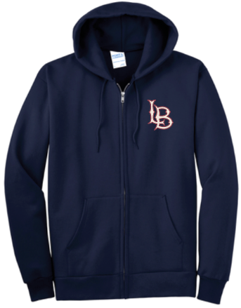 Youth Zip Up Hooded Sweatshirt (PC90YZH)